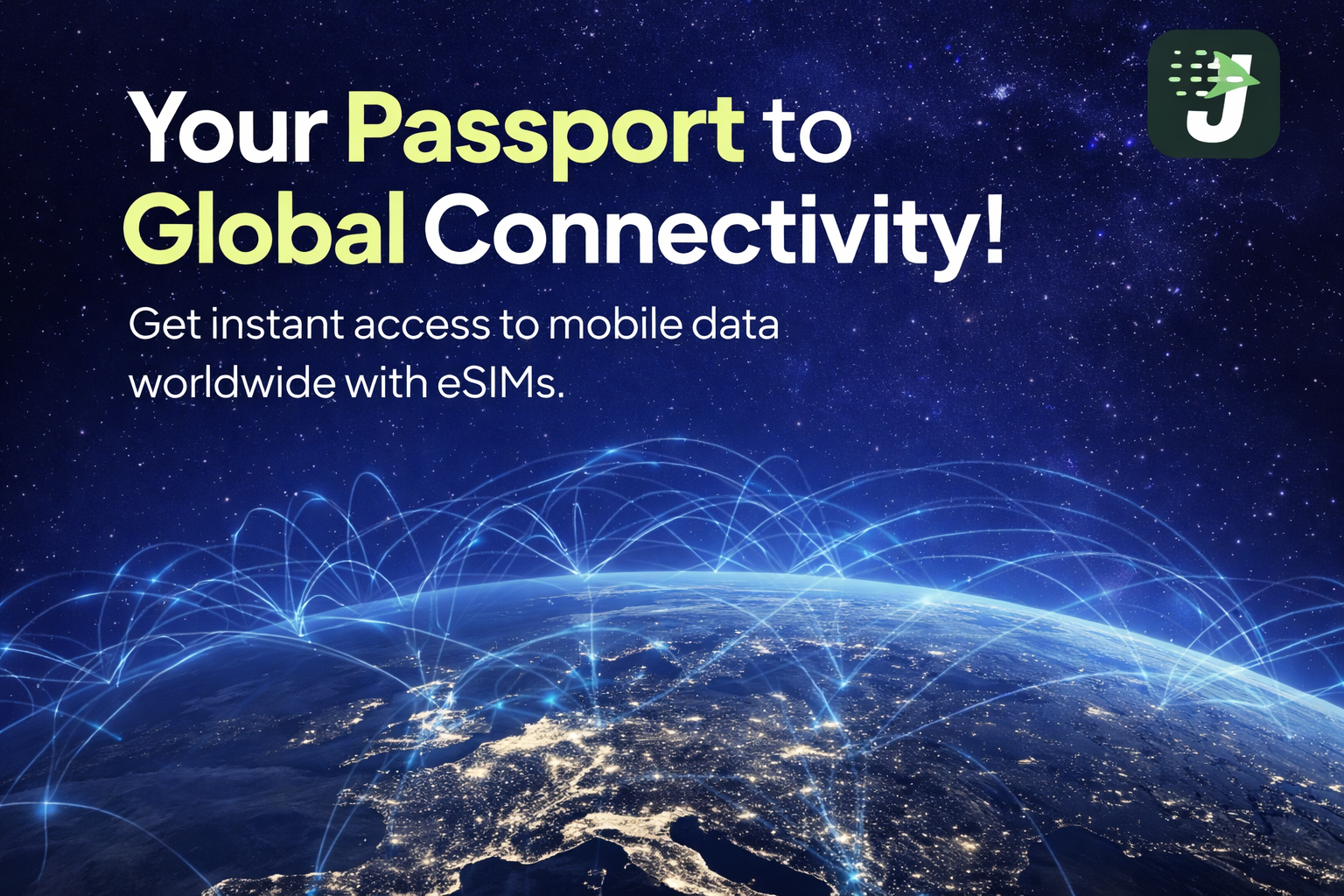 Jetesim digital eSIM technology dashboard