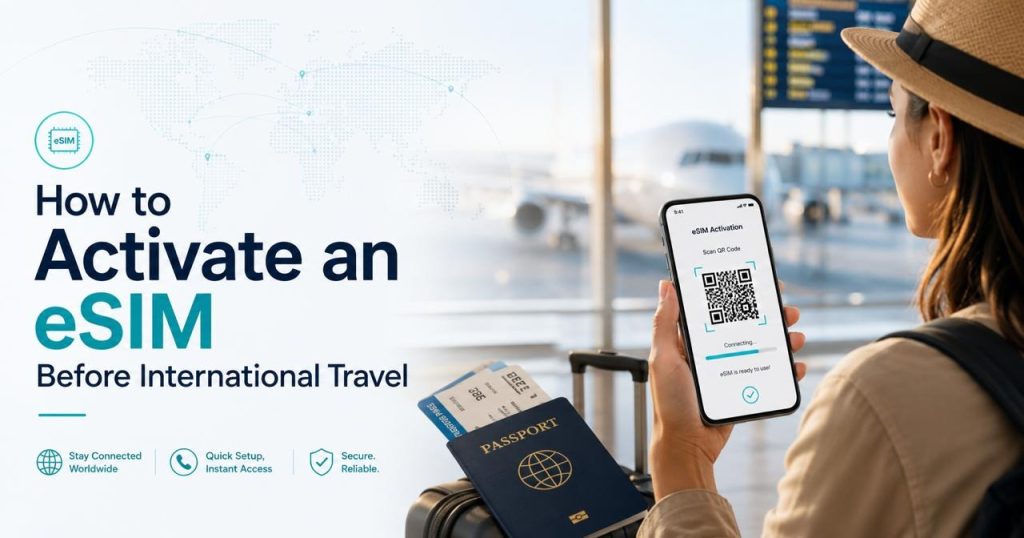 activate eSIM before travel travel eSIM guide by Jet eSIM