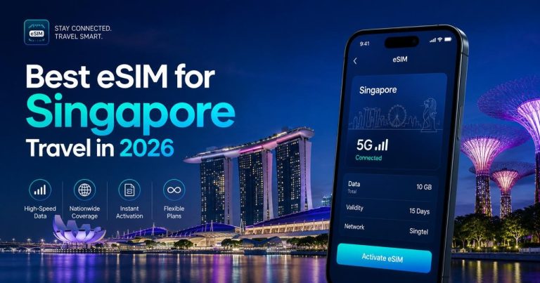 eSIM for Singapore travel eSIM guide by Jet eSIM